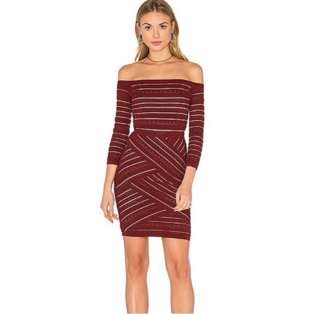 Bailey 44 Maroon Red Darcy Dress Brand New With Tags Size Medium